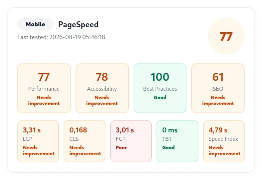 MobilePageSpeed